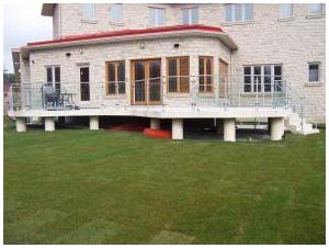 Stainless Steel Railing With Glass