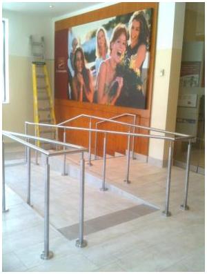 CIBC China Town Stainless Steel Railing